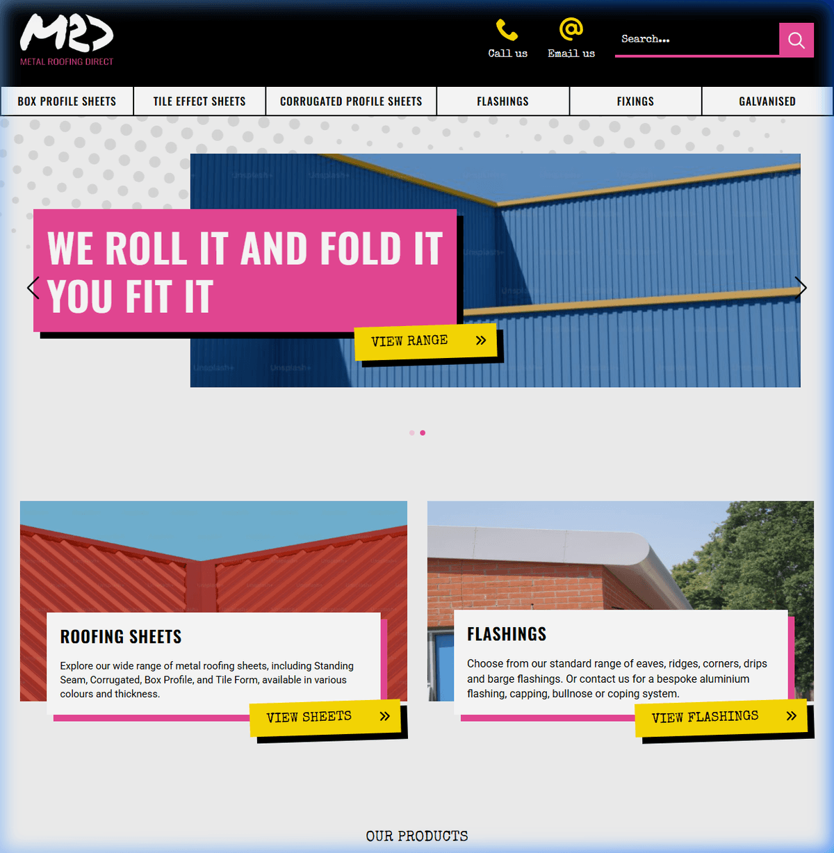 E-commerce платформа от нулата за UK производител